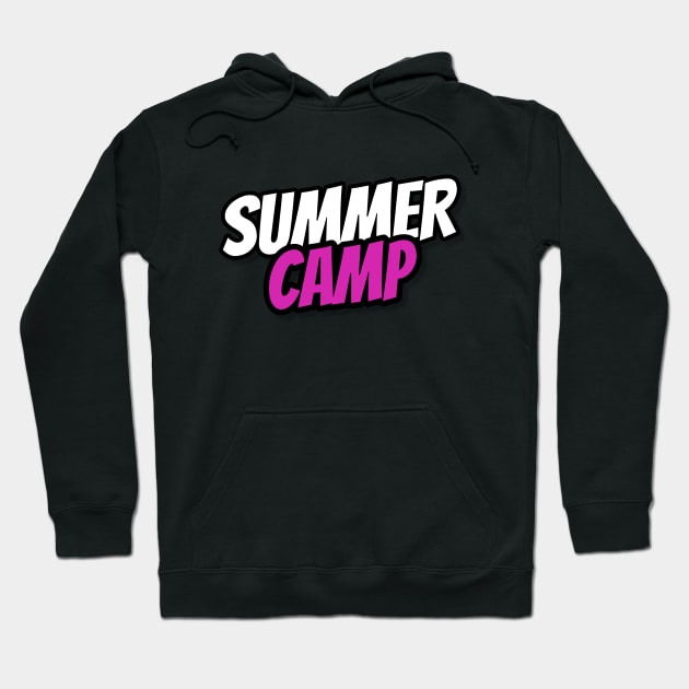 Summer Camp Adventure Hoodie by Pieartscreation